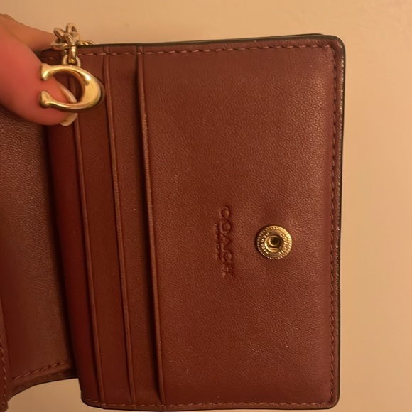 Red Coach Wallet - Picture 5 of 7